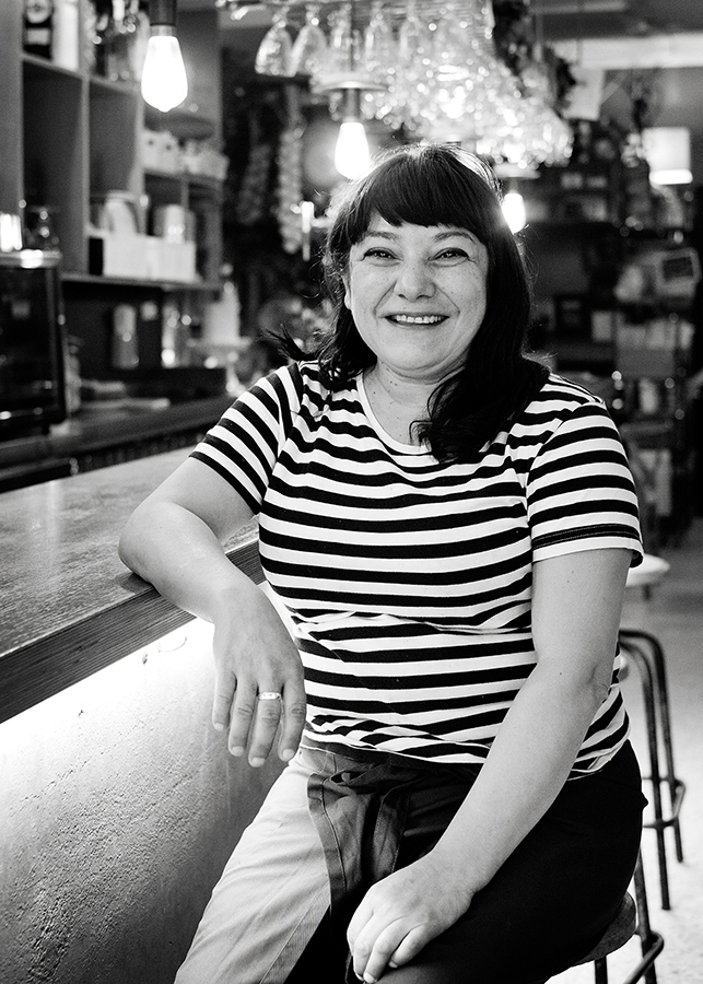 Ana Fuentes é a cociñeira de La Flor. Foto: Iván Barreiro