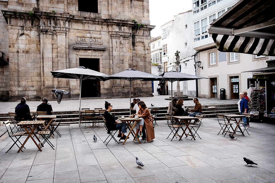 Na Coruña hai unha ampla oferta de restauración. Foto: Iván Barreiro