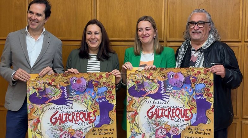 O Festival Galicreques celebra o seu 30 aniversario con preto de 60 funcións, 16 estreas e unha gran festa na Sala Capitol