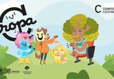 Chega a Tropa C, cinco personaxes que dan rostro á programación para o público familiar de Compostela Cultura
