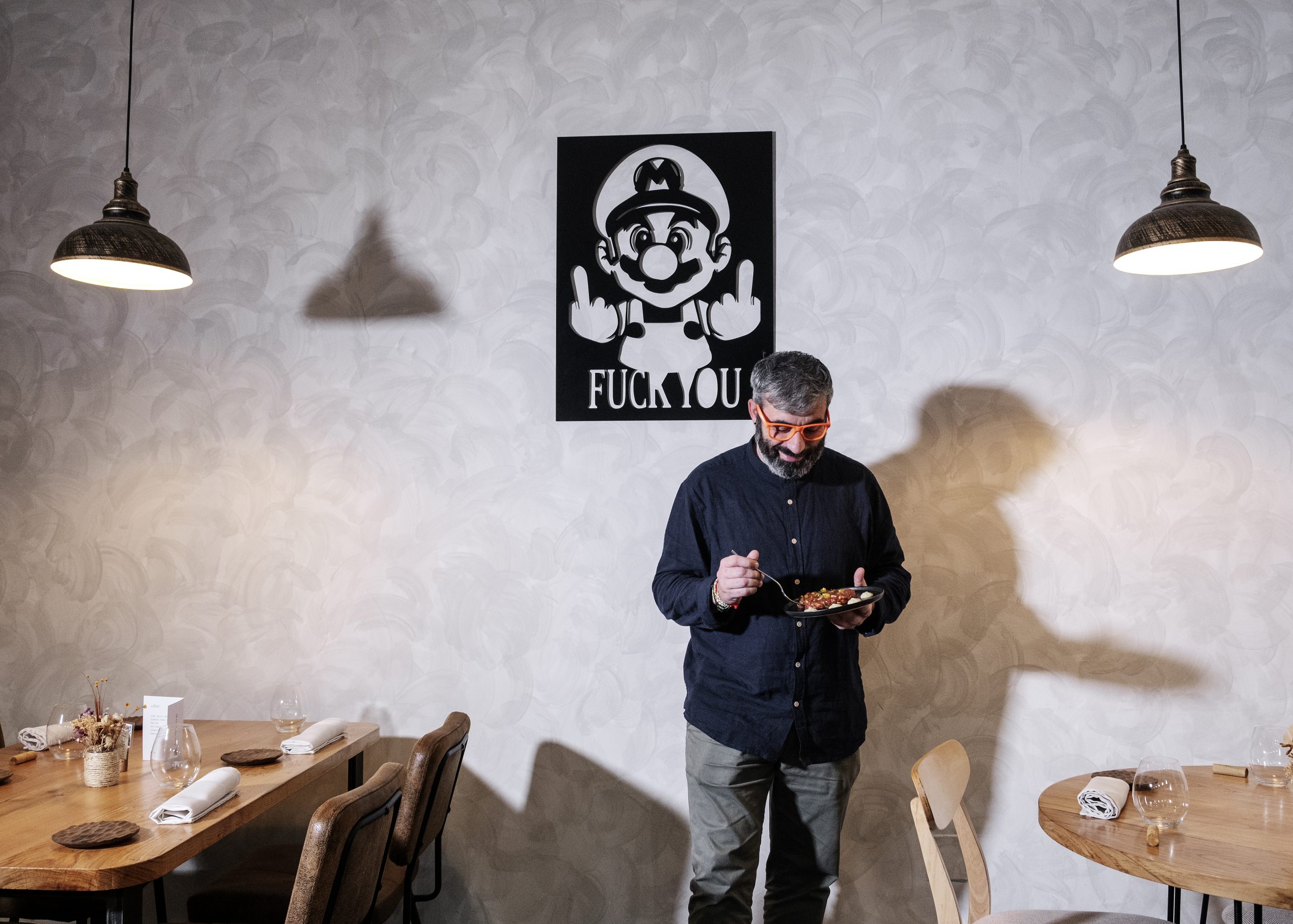 @JuanEAT_o, en Atípico.Foto: Iván Barreiro