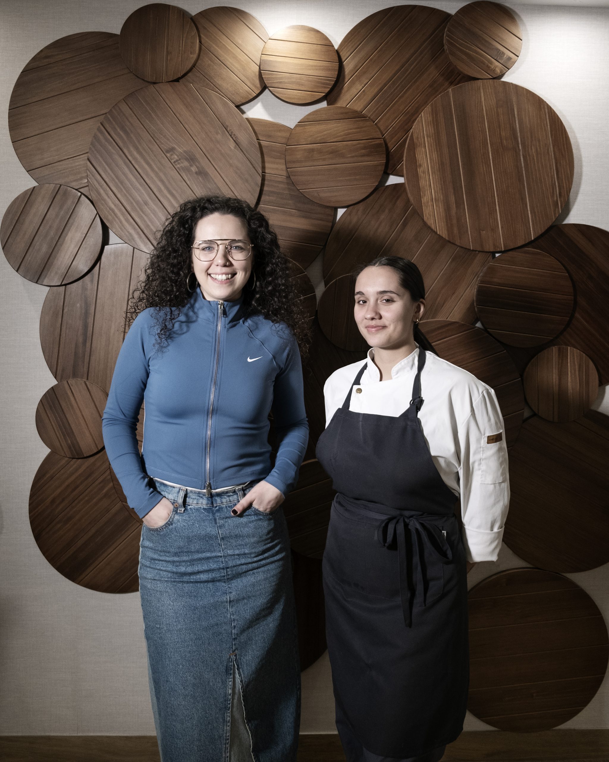   Alejandra Vidal e Lucía Fernández. Foto: Iván Barreiro