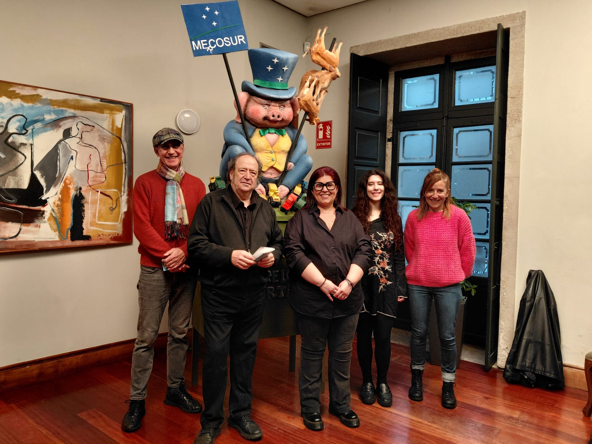 Diversión e irreverencia no Entroido compostelán