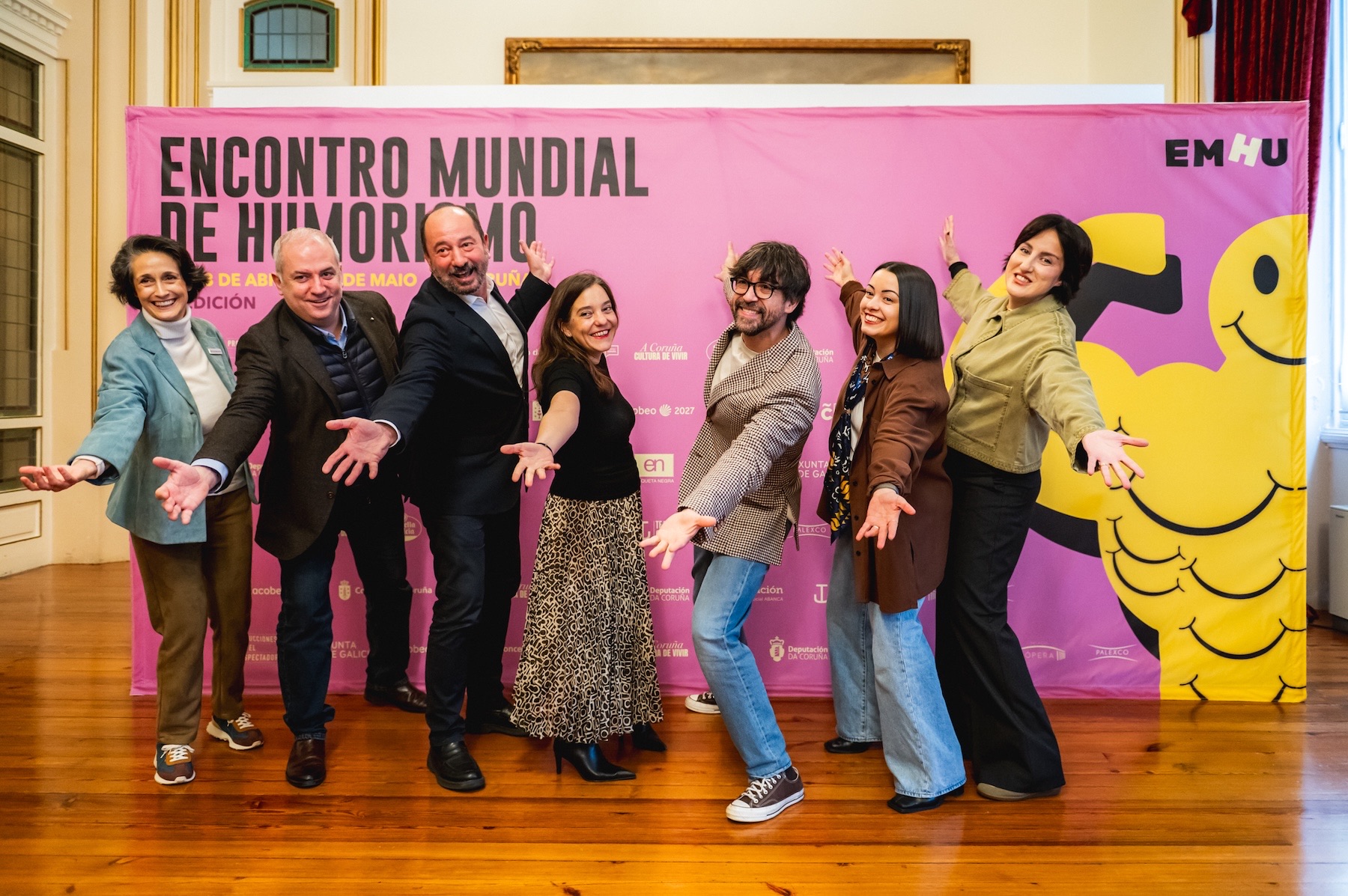 Unha vintena de espectáculos e un feixe de actividades paralelas no sexto Encontro Mundial de Humorismo que se celebrará na Coruña