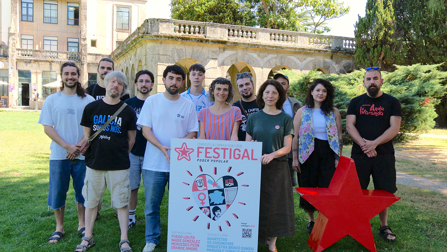 Mercedes Peón, Grande Amore e Os Carunchos encabezan o cartel do Festigal 2026