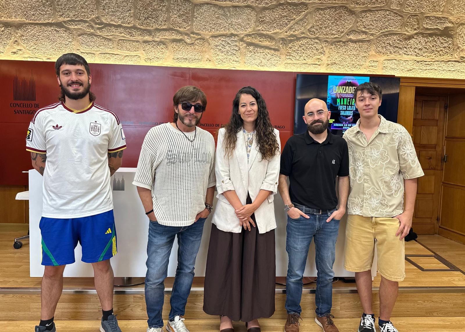 O Lanzadeira celebra os 10 anos do Centro Xove con Maneiro, Xalundes e Fuego Lolita
