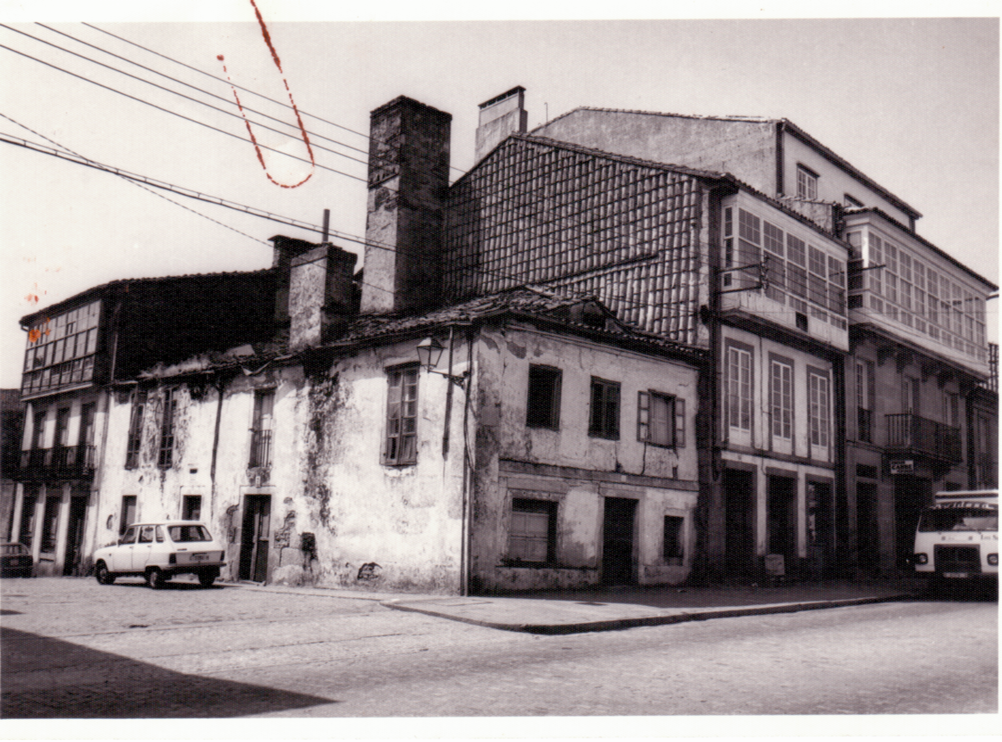 Así era a casa que albergaría a primeira Bodeguilla no 1978, oito anos antes da súa apertura no 1986. Foto: cedida
