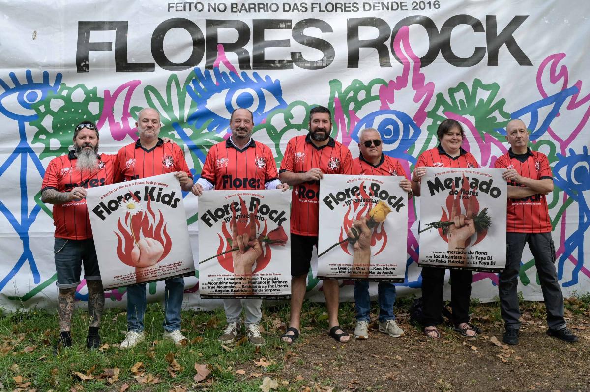 O coruñés Flores Rock medra ata tres xornadas para celebrar dez anos de música